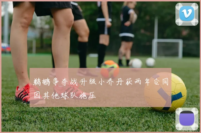 鹈鹕争夺战升级小乔丹获两年合同因其他球队施压